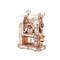 ROKR Classic Printing Press Mechanical 3D Wooden Puzzle LK602